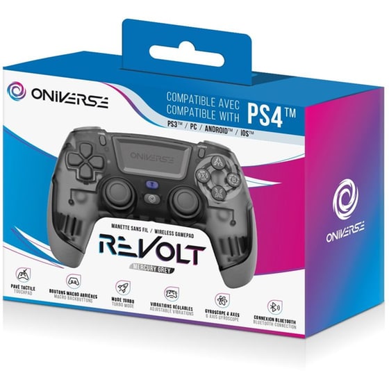 Oniverse Revolt Ασύρματο Χειριστήριο PS4 - Γκρι image 7