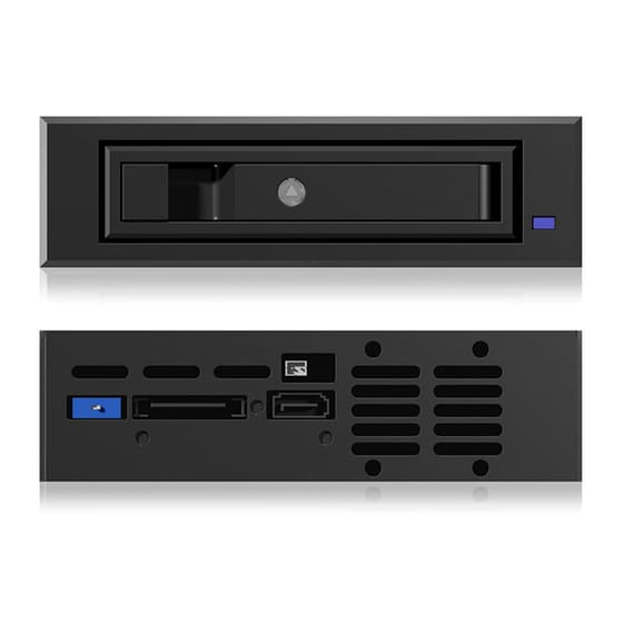 Icy Box IB-129SSK-B Θήκη Σκληρού Δίσκου 2,5''/3,5'' SATA 5,25'' Bay image 1