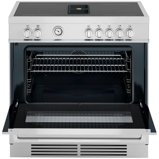 BERTAZZONI MASCH94I1EXT 86 Lt Inox Επαγωγική Ηλεκτρική Κουζίνα με Ενσωματωμένο Απορροφητήρα image 1