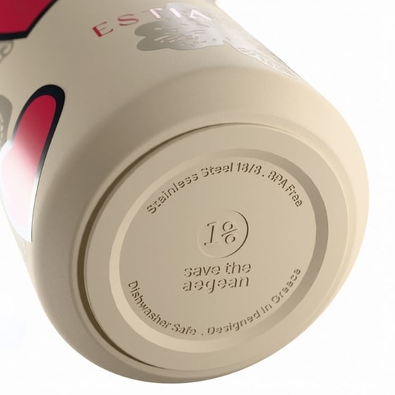 Μπουκάλι Θερμός Estia Pulse Save The Aegean Tender Lace 500 ml image 2