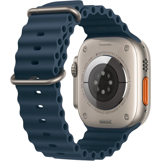 Apple Watch Ultra 2 Titanium 49mm GPS + Cellular - Blue Ocean Band image 2