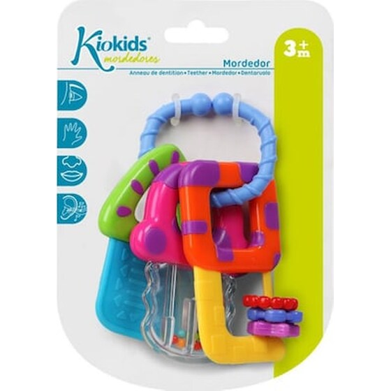 Kiokids Μασητικός Κρίκος Οδοντοφυΐας 3 Σπιτάκια 3+μ image 2