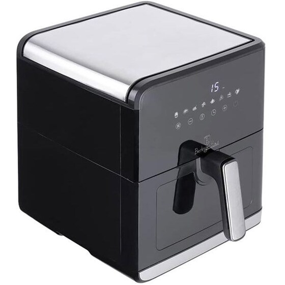 BERLINGER HAUS BH-9470 1700 W με Αποσπώμενο Κάδο 7.5 L Μαύρη Φριτέζα Αέρος image 3