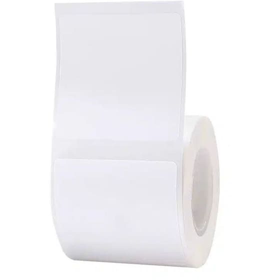Θερμικά αυτοκόλλητα ετικετών NIIMBOT 40 x 40mm - 180 τμχ - Λευκό image 0
