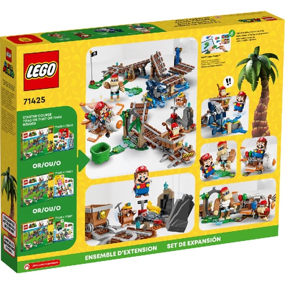 LEGO® Super Mario™ Diddy Kong's Mine Cart Ride Expansion Set (71425) image 4