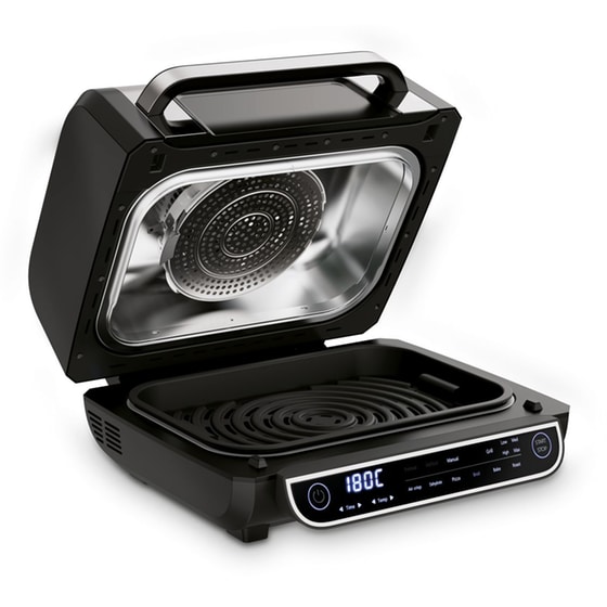 IZZY IZ-8265 με Πόρτα 1700 W Μαύρη/Ασημί Φριτέζα Αέρος & Grill image 5