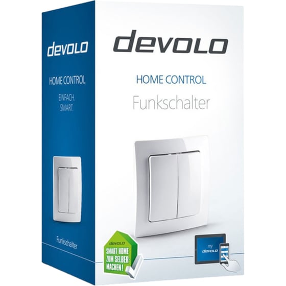 Διακόπτης Devolo Smart Home Control Wall Switch Z-Wave - Λευκό image 3