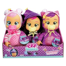 Κούκλα Cry Babies Κλαψουλίνια Tiny Cuddles Halloween (Διάφορα Σχέδια)