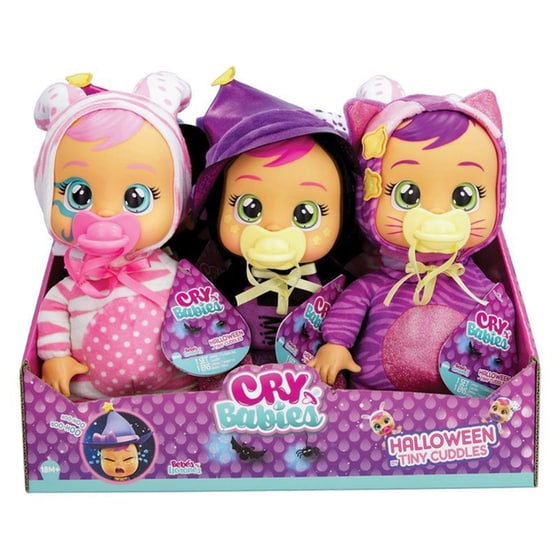 Κούκλα Cry Babies Κλαψουλίνια Tiny Cuddles Halloween (Διάφορα Σχέδια) image 0