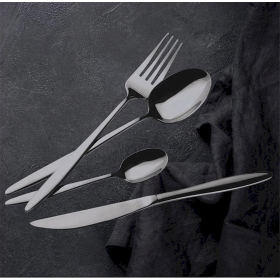 Σετ Μαχαιροπίρουνα Berlinger Haus Black Silver Collection Ανοξείδωτα Μαύρα 24 Τμχ image 2