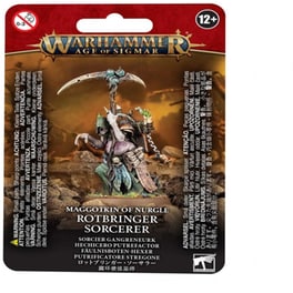 Maggotkin Of Nurgle: Rotbringer Sorcerer Warhammer: Age of Sigmar GAMES WORKSHOP