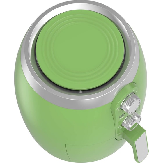 TURBOTRONIC TT-AF10M με Αποσπώμενο Κάδο 1200 W 3.5 L Πράσινο Φριτέζα Αέρος image 3