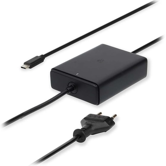 Φορτιστής NEDIS NBAU45110BK Universal για laptop με υποδοχή USB-C - 45 W image 0