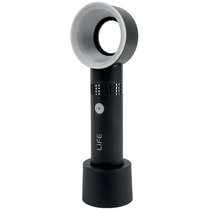LIFE Ανεμιστήρας Επαναφορτιζόμενος Life Aella 3W - Μαύρο
