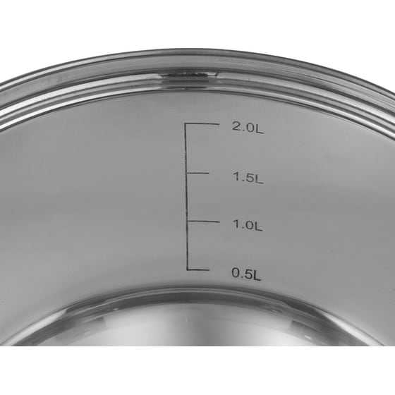 Κατσαρολάκι Ρηχό RESTO 92002 Casserole από Ανοξείδωτο Ατσάλι 18 cm 2.6 L Inox image 11