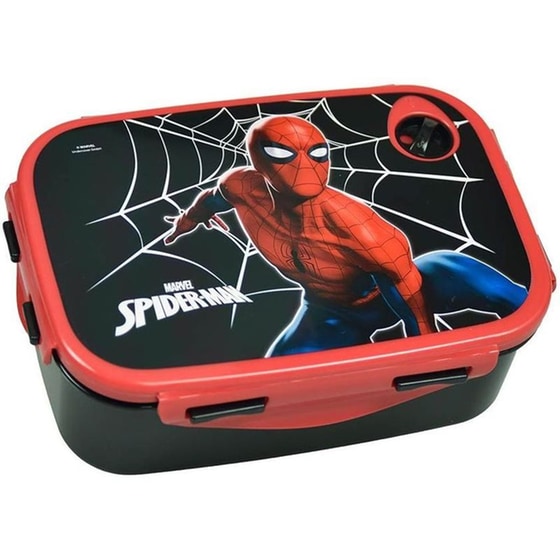 Φαγητοδοχείο Gim Micro Spiderman Black City Μαύρο image 0
