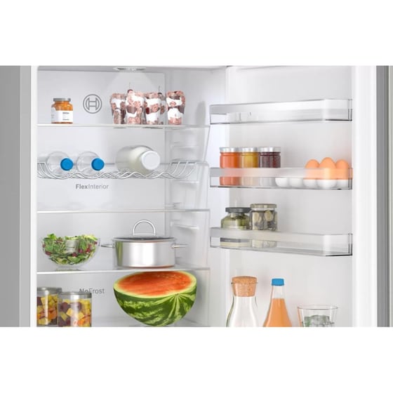 BOSCH KGN392IDF Full No Frost 363 Lt Brushed Steel Anti-Fingerprint Ψυγειοκαταψύκτης image 3