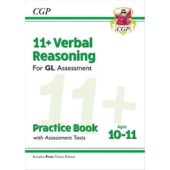 11+ GL Verbal Reasoning Practice Book & Assessment Tests - Ages 10-11 (with Online Edition) image 0