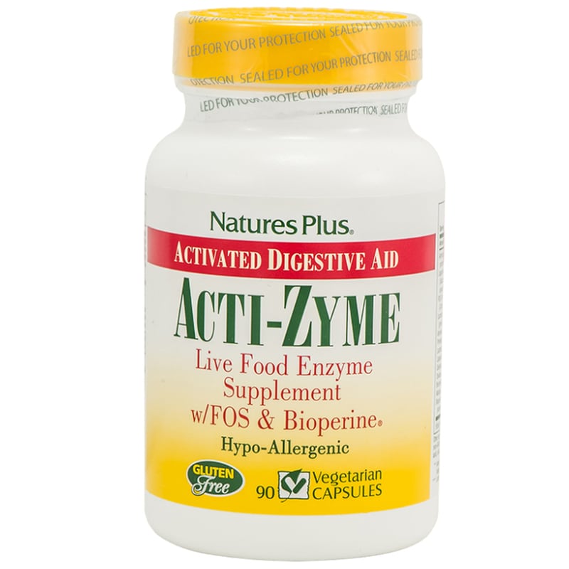 Ένζυμο Natures Plus Acti-zyme - 90 κάψουλες