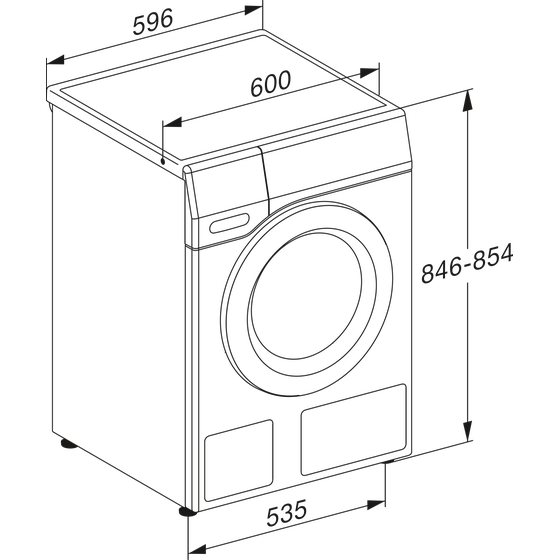 MIELE WEI895 WCS 125 Gala Edition 9 kg 1.600 Στροφές Λευκό με Wi-Fi Πλυντήριο Ρούχων image 8