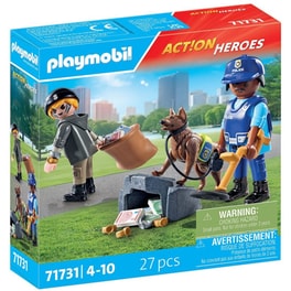 PLAYMOBIL® Αστυνομική Έρευνα Κλοπιμαίων (71731)