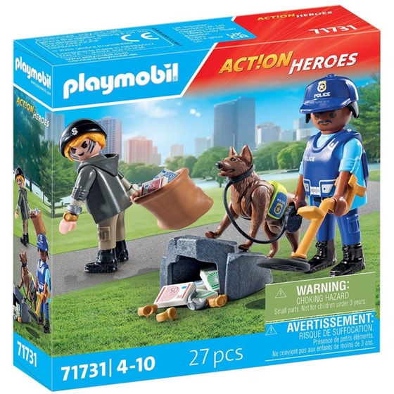 PLAYMOBIL® Αστυνομική Έρευνα Κλοπιμαίων (71731) image 0