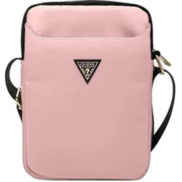 Θήκη Tablet Universal έως 8" - Guess Triangle Logo Backpack - Light Pink