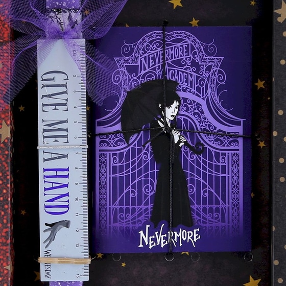 Λαμπάδα Synchronia Wednesday Βιβλιαράκι - Μωβ image 1