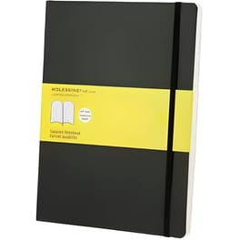 Σημειωματάριο Moleskine XL Καρέ Μαύρο (1 Τεμάχιο)