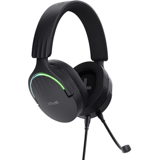 Trust GXT 490 Fayzo Gaming Ενσύρματα Ακουστικά USB με RGB Φωτισμό - Μαύρα image 4