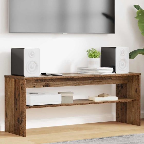 Έπιπλο Τηλεόρασης VidaXL 100 x 30 x 40 cm - Παλαιωμένο Ξύλο image 1