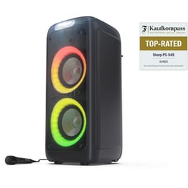 Party Speaker Sharp PS949 132W Karaoke - Μαύρο