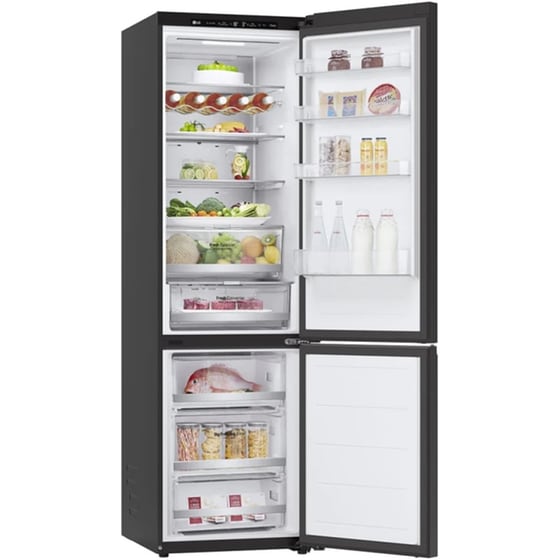 LG GBB72BM9DQ Total No Frost 387 Lt Μαύρο Ψυγειοκαταψύκτης image 11