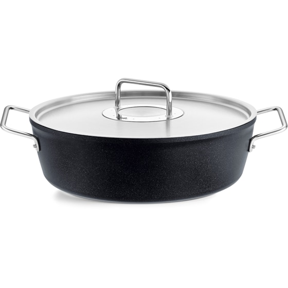 Κατσαρόλα Ρηχή FISSLER ADAMANT από Αλουμίνιο 28 cm 4.3 L - Μαύρο image 2