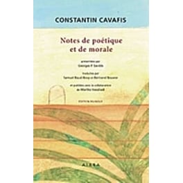 Notes de poetique et de morale