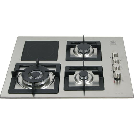 LA GERMANIA P633LVLAGX(GPL) 60 cm Inox Εστία Μεικτή Φυσικού Αερίου Αυτόνομη image 1