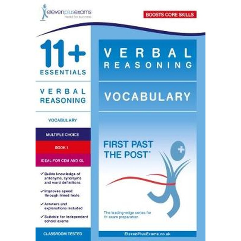 11+ Essentials Verbal Reasoning: Vocabulary Book 1