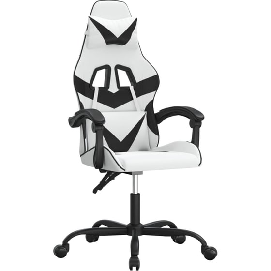 Καρέκλα Gaming VIDAXL 349553 από Τεχνητό Δέρμα - Μαύρο image 0