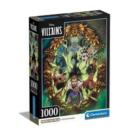 Παζλ Clementoni High Quality Collection Disney Villains (1000 Κομμάτια)