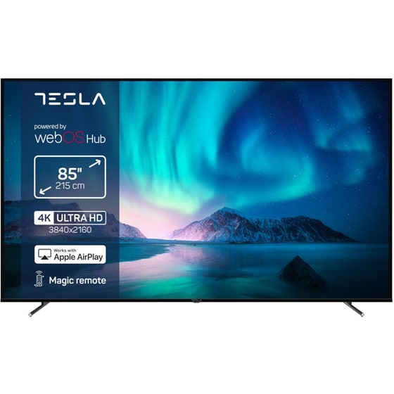 Tesla LED 85" 4K Smart Τηλεόραση 85E645BUW image 0