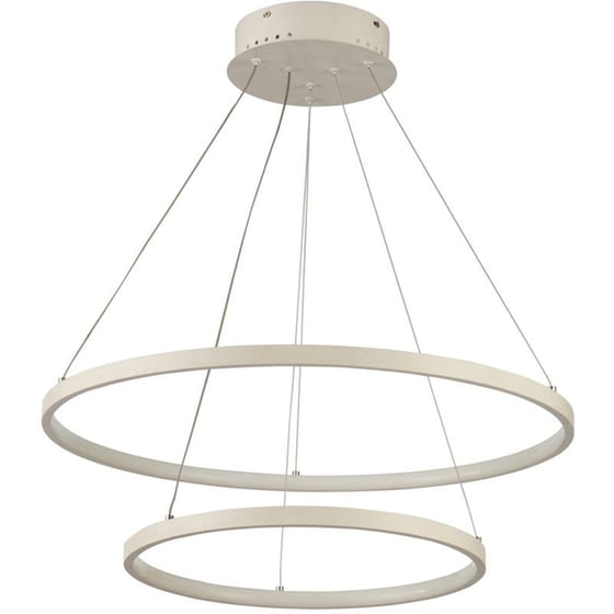 Φωτιστικό Οροφής Led Dimmable Homelighting Morelli 77-8134 από Αλουμίνιο - Λευκό image 0