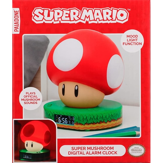 Ψηφιακό Ξυπνητήρι Paladone Super Mushroom - Nintendo Super Mario image 3