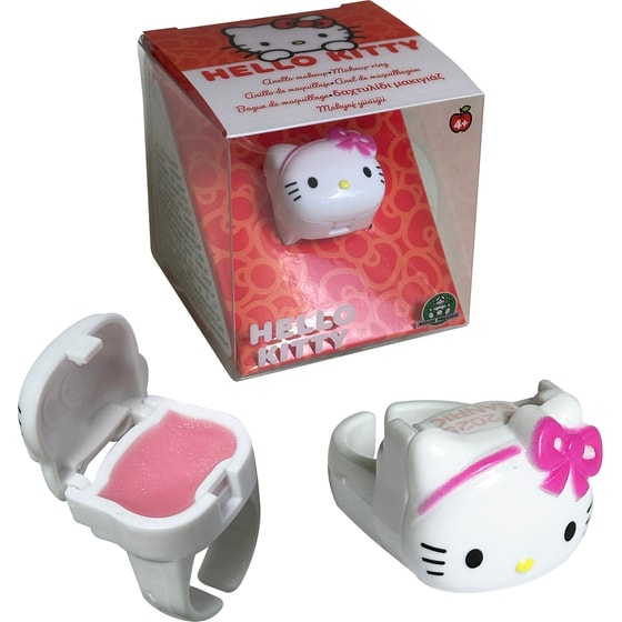 Hello Kitty Make Up Ring Δαχτυλίδι με Lip Balm - Τυχαία Επιλογή Σχεδίου (HKTE6000) image 5