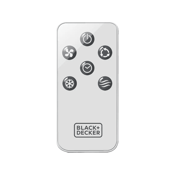 Air Cooler BLACK & DECKER Bxac-7e 65W με Τηλεχειριστήριο image 3