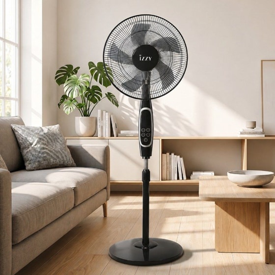 IZZY IZ-9042 Ανεμιστήρας Ορθοστάτης 70 W 40 cm image 6