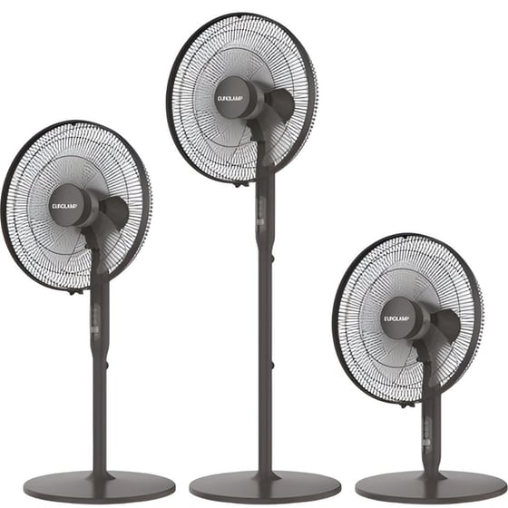 EUROLAMP 300-20024 Ανεμιστήρας Δαπέδου 25 W 45 cm image 0