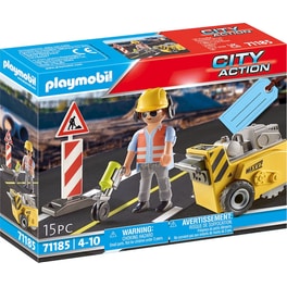 PLAYMOBIL® City Action Gift Set Οδικά έργα (71185)