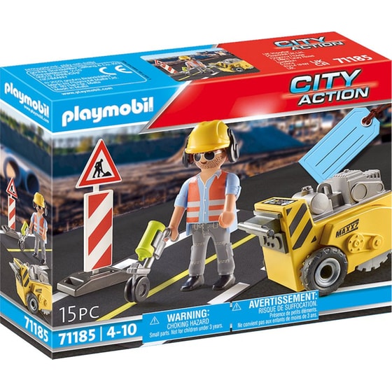 PLAYMOBIL® City Action Gift Set Οδικά έργα (71185) image 0
