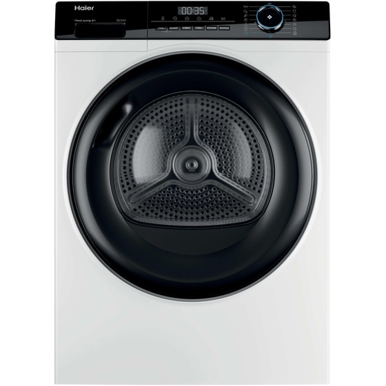 HAIER HD80-A2939S 8 kg με Αντλία Θερμότητας Λευκό Στεγνωτήριο Ρούχων image 0