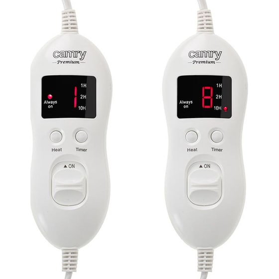 Ηλεκτρική Υπο-Κουβέρτα CAMRY CR 7436 Διπλή Καφέ image 4